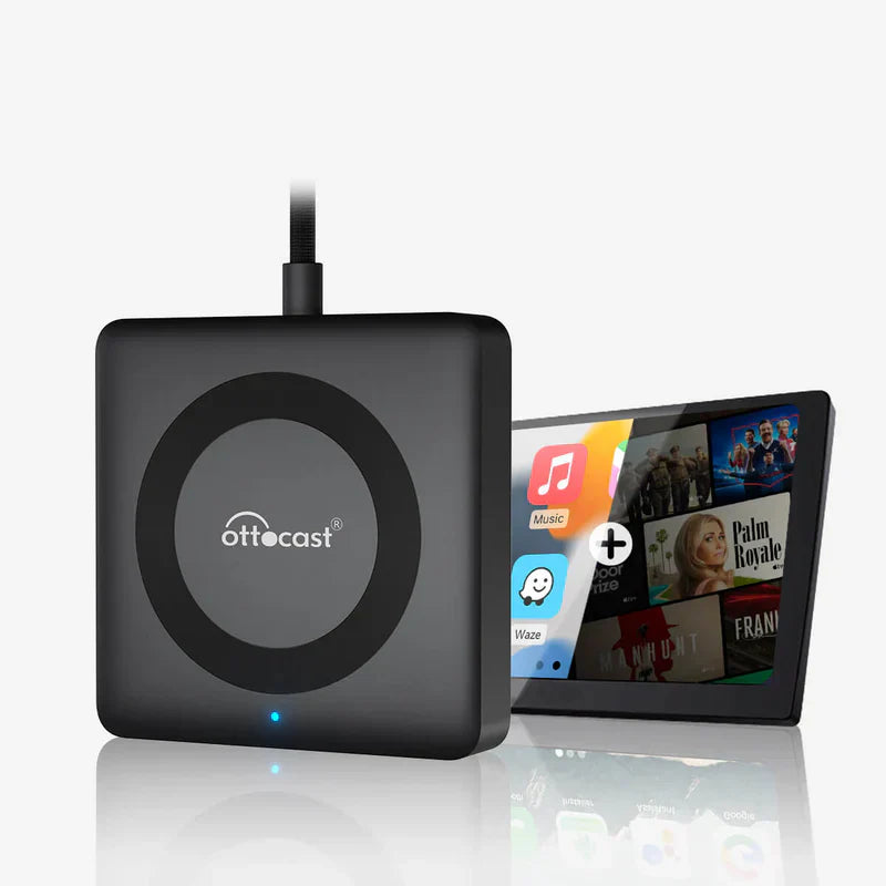Ottocast Tbox UHD – Wireless Android Auto & CarPlay AI Box with 4K Output