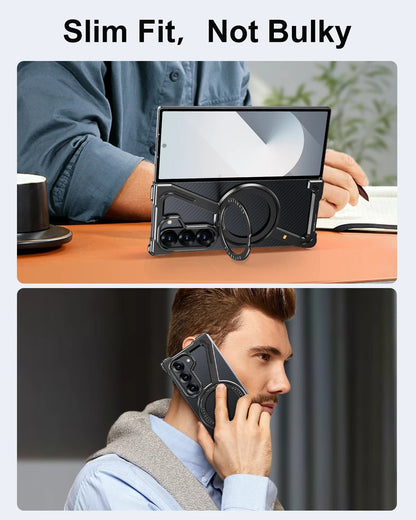 Metal Z-Shape Frameless Casefor Galaxy Fold