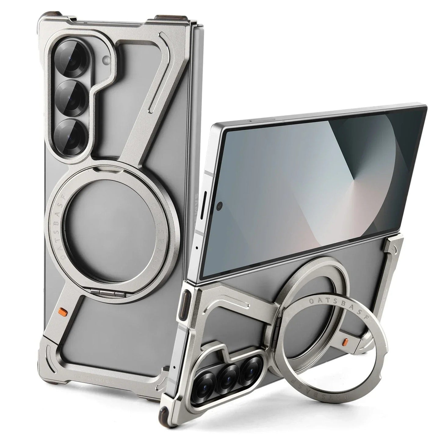 Metal Z-Shape Frameless Casefor Galaxy Fold