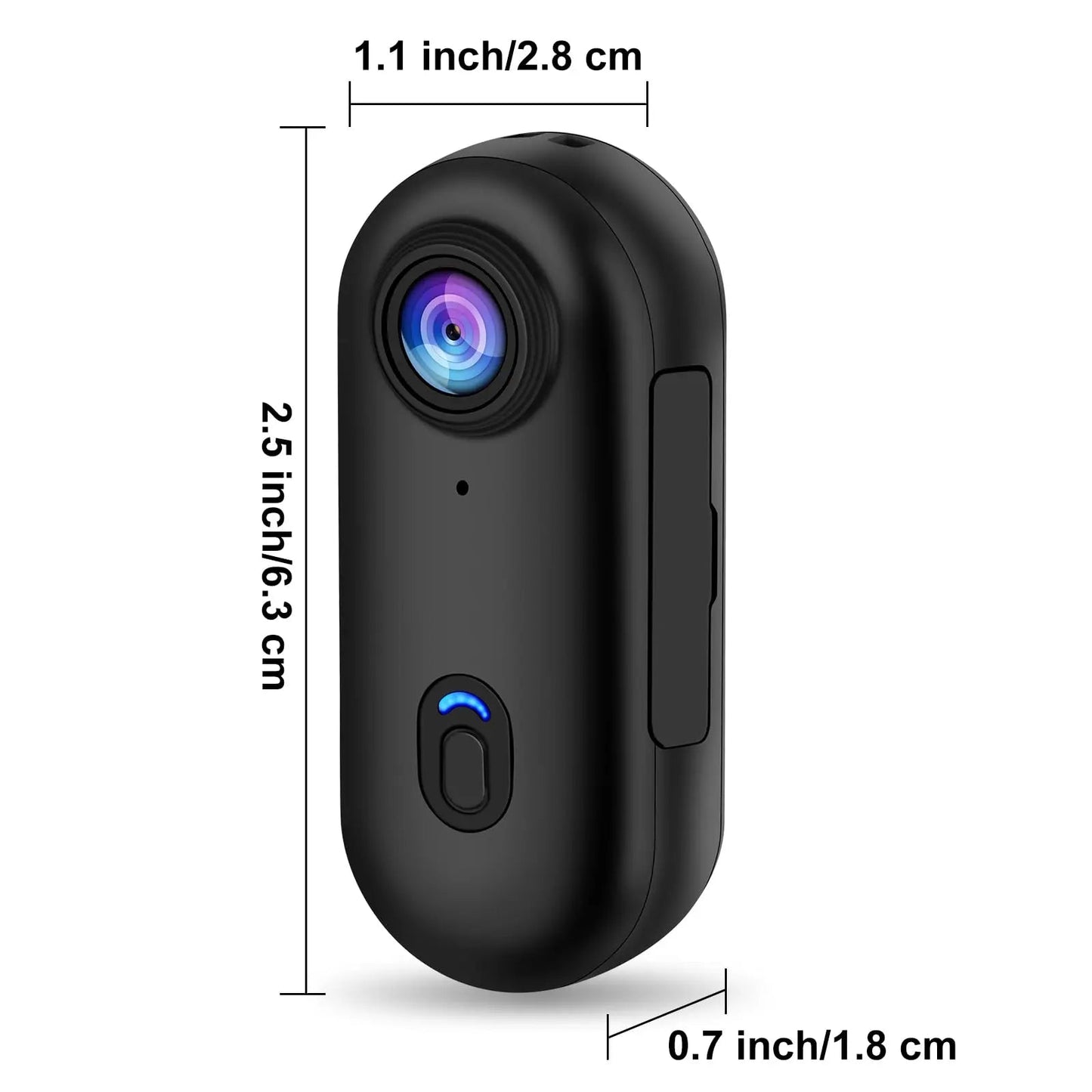 SnapCam™ - 4K Mini Sports Action Cam with WiFi Control