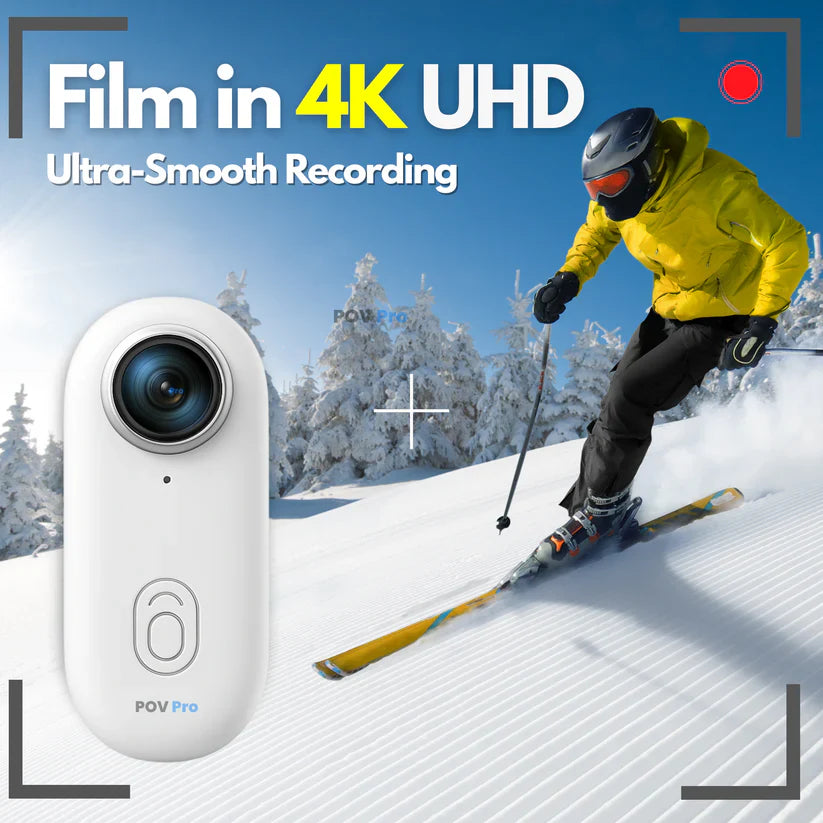 SnapCam™ - 4K Mini Sports Action Cam with WiFi Control