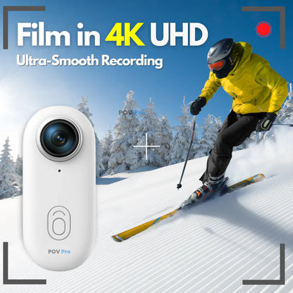 SnapCam™ - 4K Mini Sports Action Cam with WiFi Control