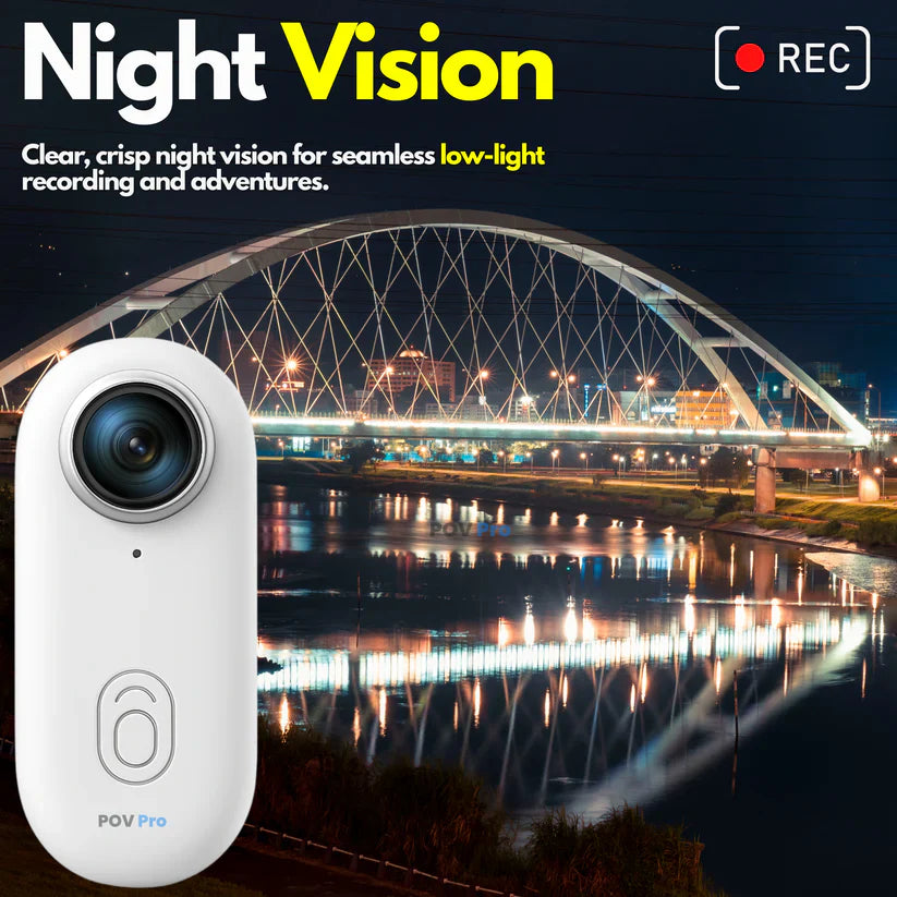 SnapCam™ - 4K Mini Sports Action Cam with WiFi Control