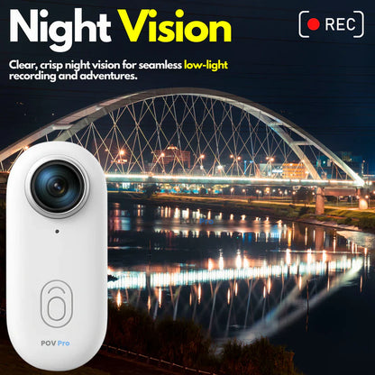 SnapCam™ - 4K Mini Sports Action Cam with WiFi Control