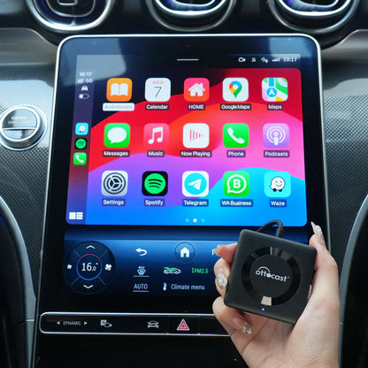 Ottocast Tbox UHD – Wireless Android Auto & CarPlay AI Box with 4K Output