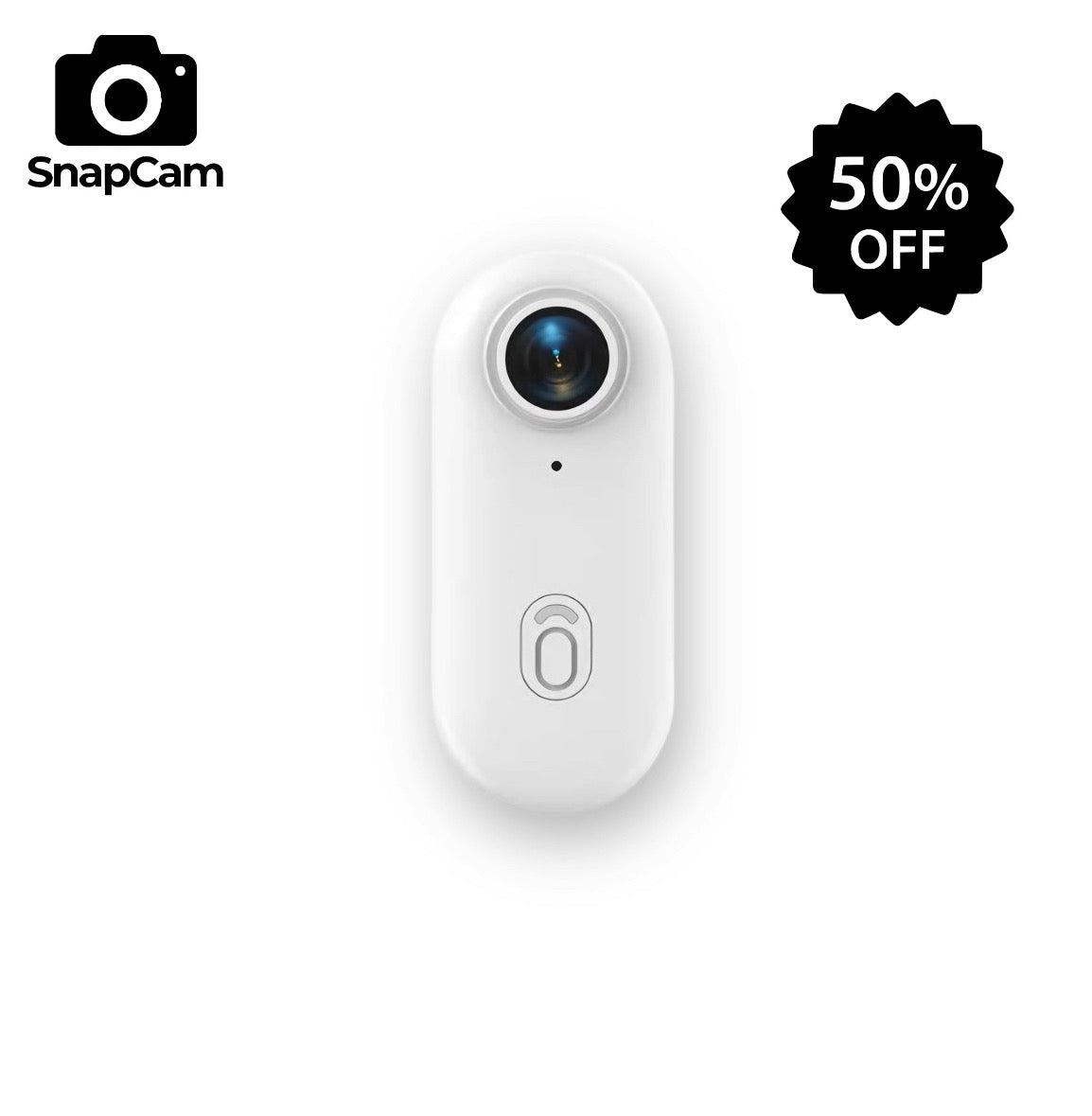 SnapCam™ - 4K Mini Sports Action Cam with WiFi Control