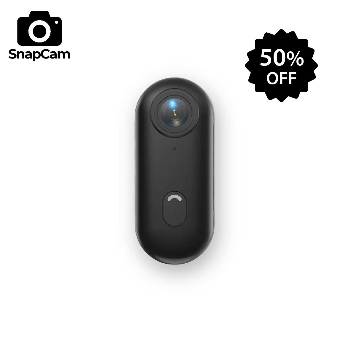 SnapCam™ - 4K Mini Sports Action Cam with WiFi Control