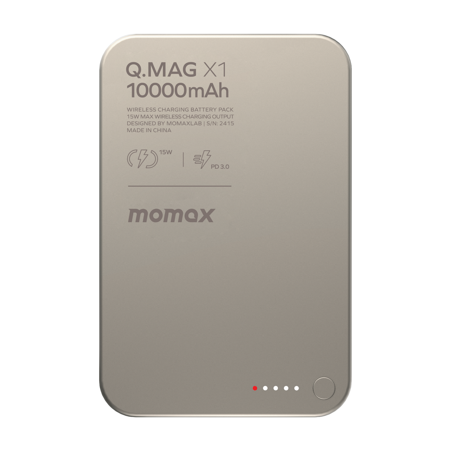 QMag Qi2 Magnetic Wireless Power Bank 10,000mAH IOS/Android