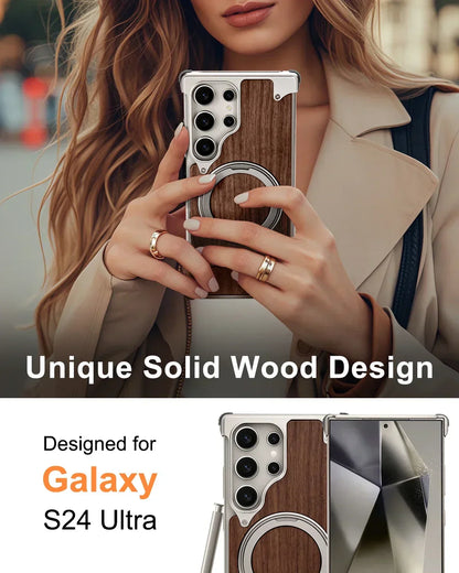 WoodGuard MagSafe Galaxy Case for Samsung