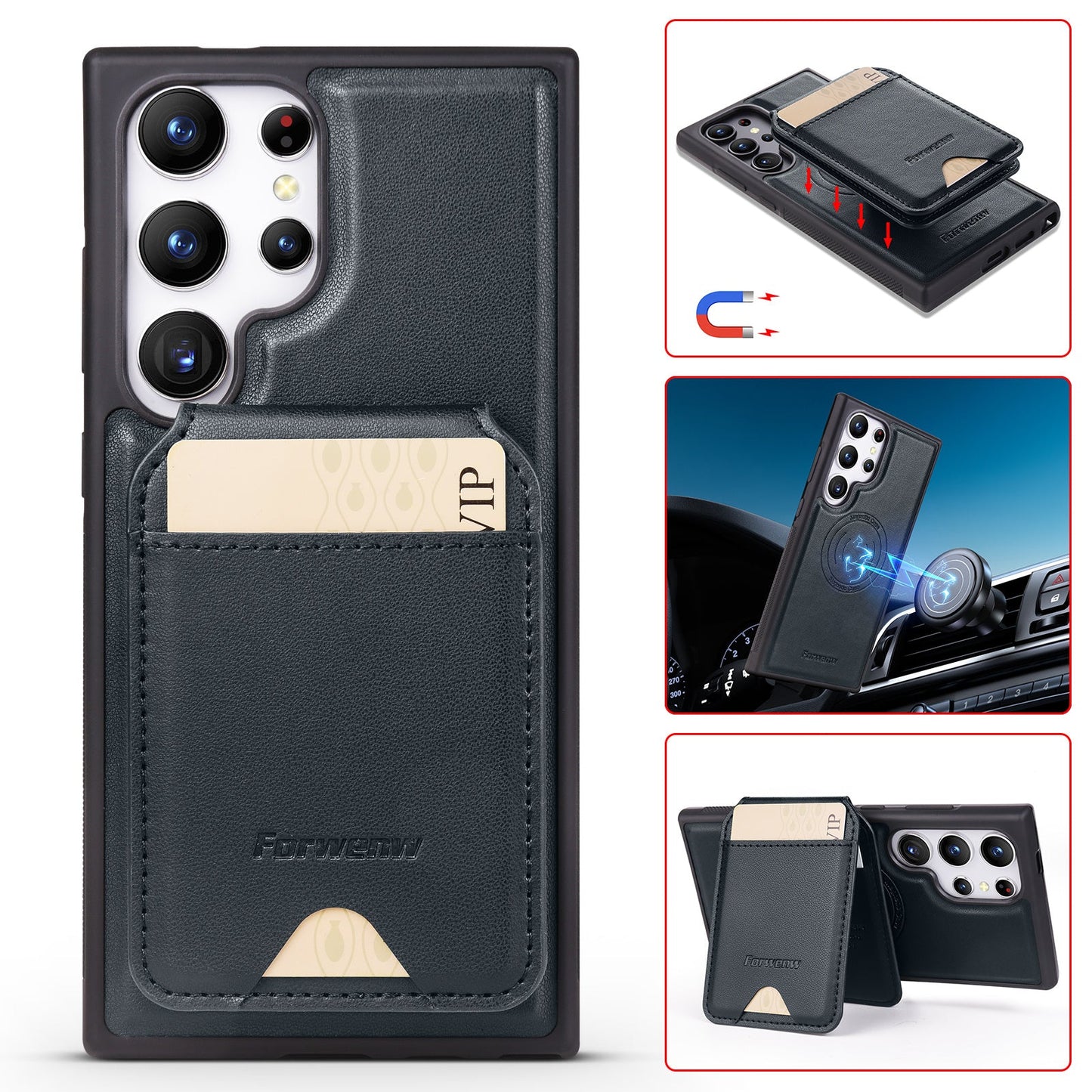 Premium Magsafe Wallet Samsung case