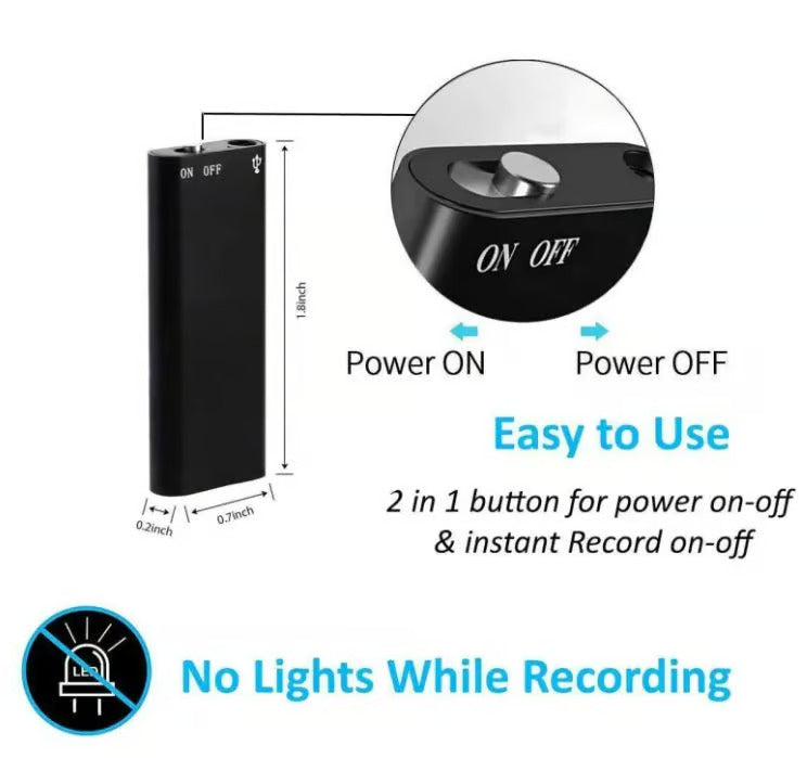 SpyMate™ | Secret Spy Recorder