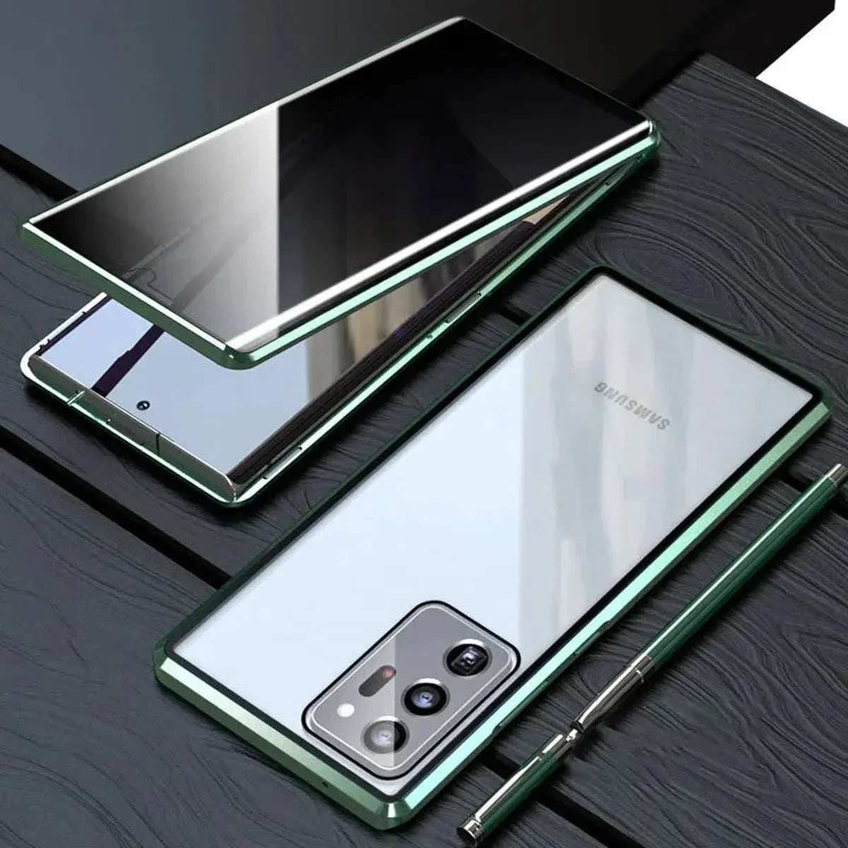 Privacy Shield Dual Magnetic Glass Case - Samsung