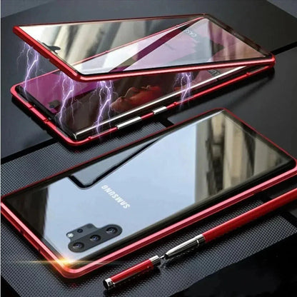 Privacy Shield Dual Magnetic Glass Case - Samsung